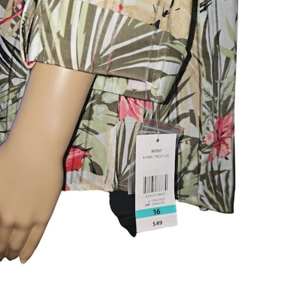 Alia NWT floral  blouse - Picture 5 of 8